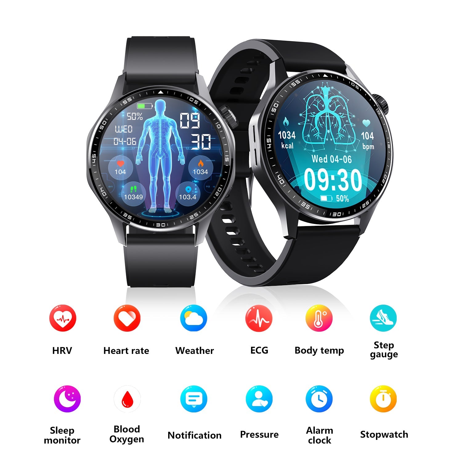 Advanced Health and Fitness Smartwatch