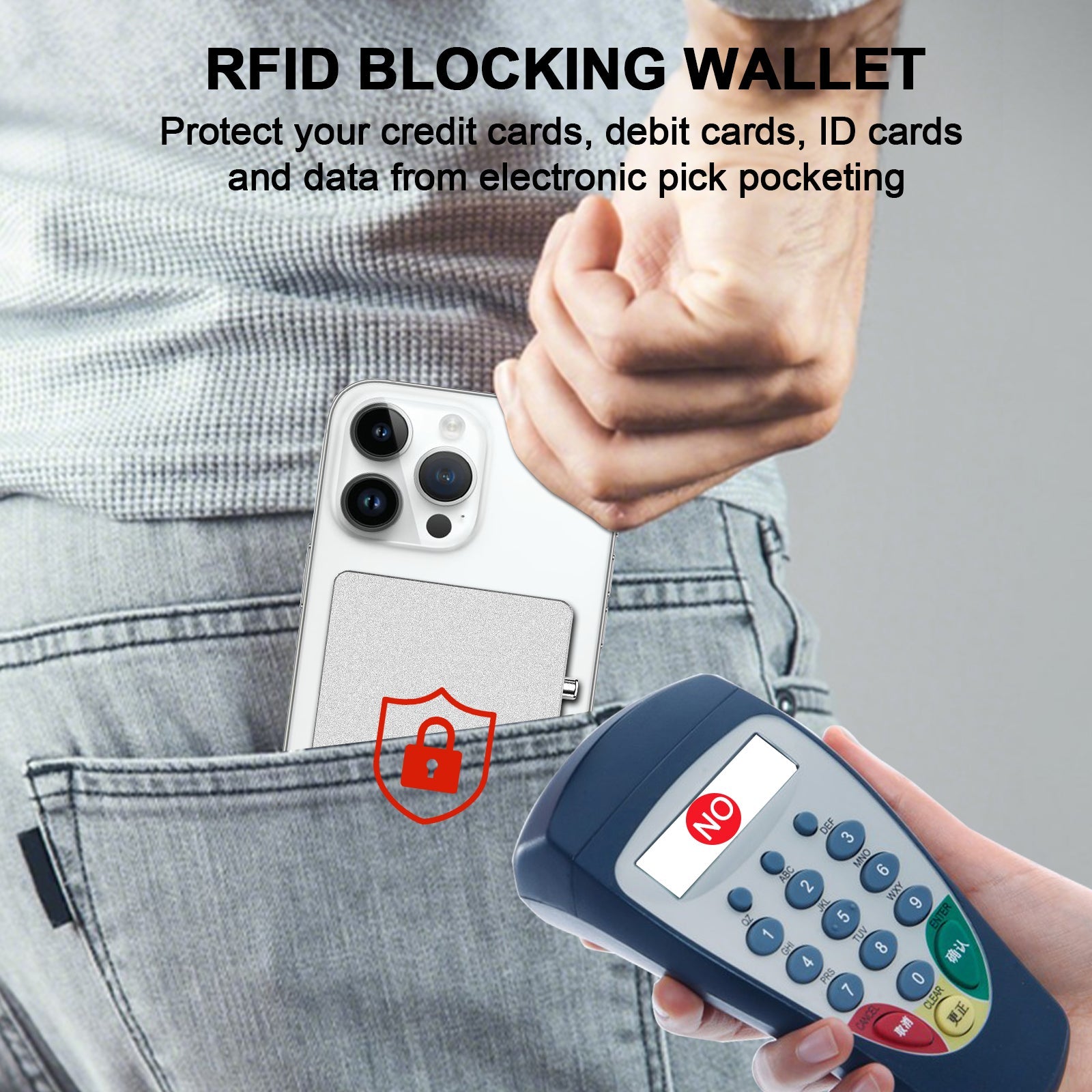 Metal Pop Up Magnetic Wallet