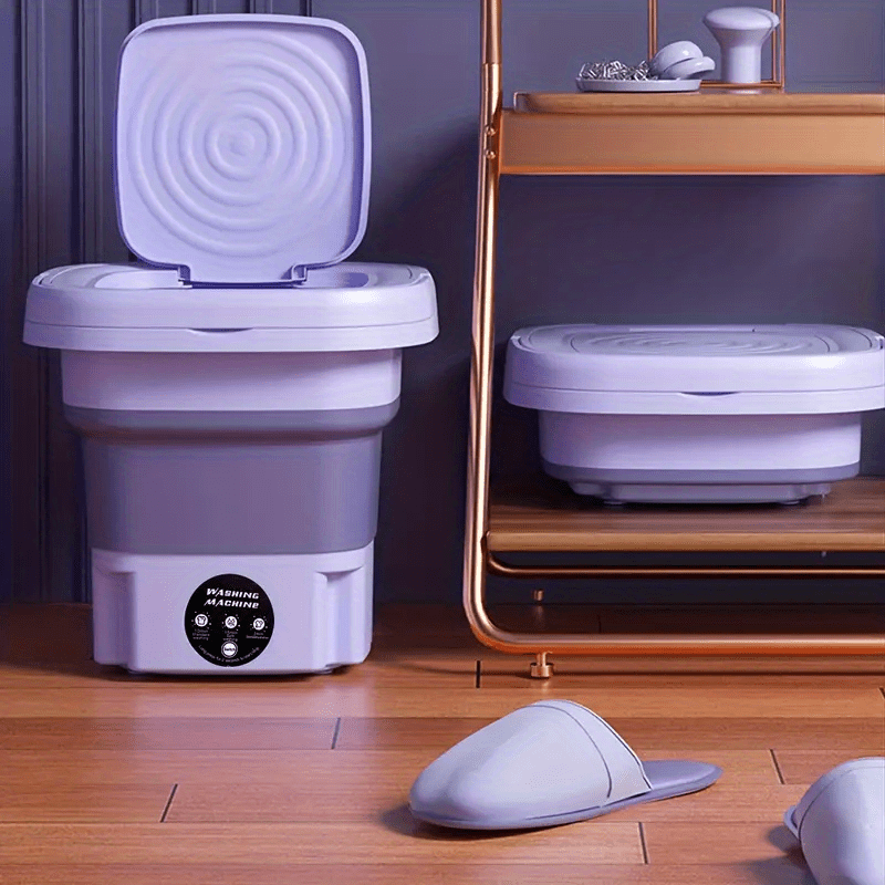 Collapsible Mini Washing Machine  for Travel & Home