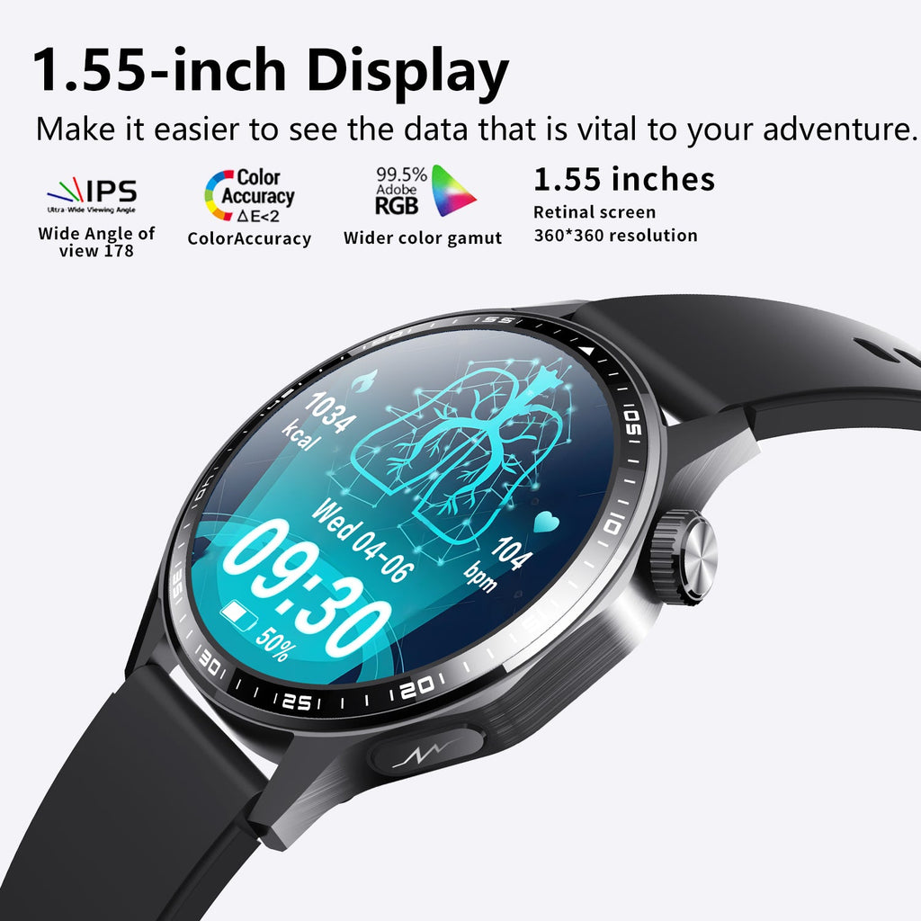 Advanced Health and Fitness Smartwatch