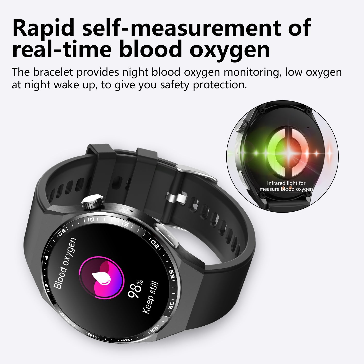 Full Touch Screen Sport and Fitness Bluetooth Smartwatch