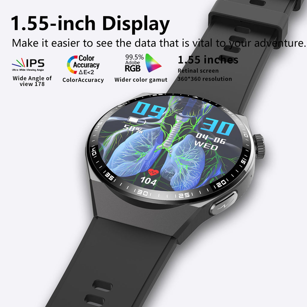 Full Touch Screen Sport and Fitness Bluetooth Smartwatch