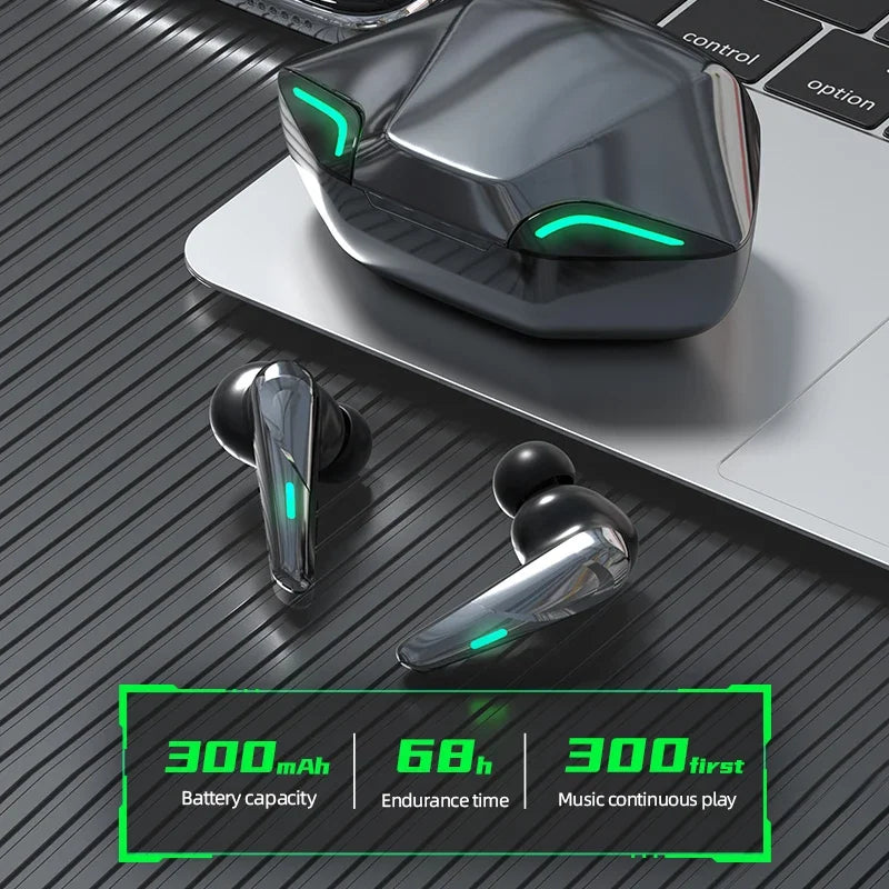 Wireless Bluetooth Gaming Earbuds with Mic