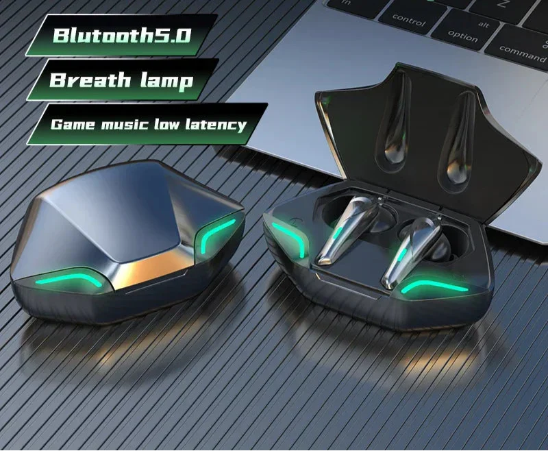 Wireless Bluetooth Gaming Earbuds with Mic