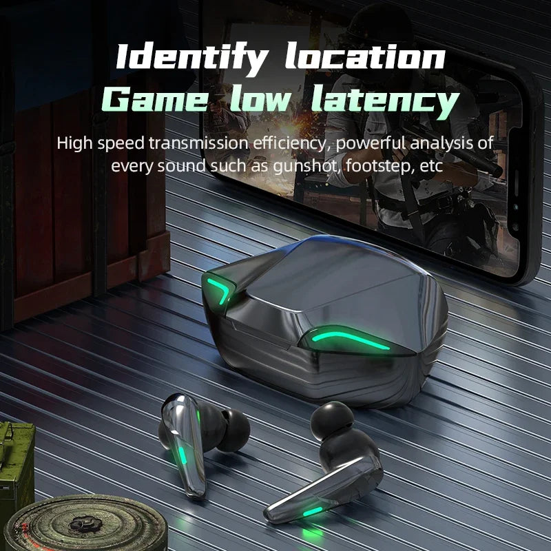 Wireless Bluetooth Gaming Earbuds with Mic