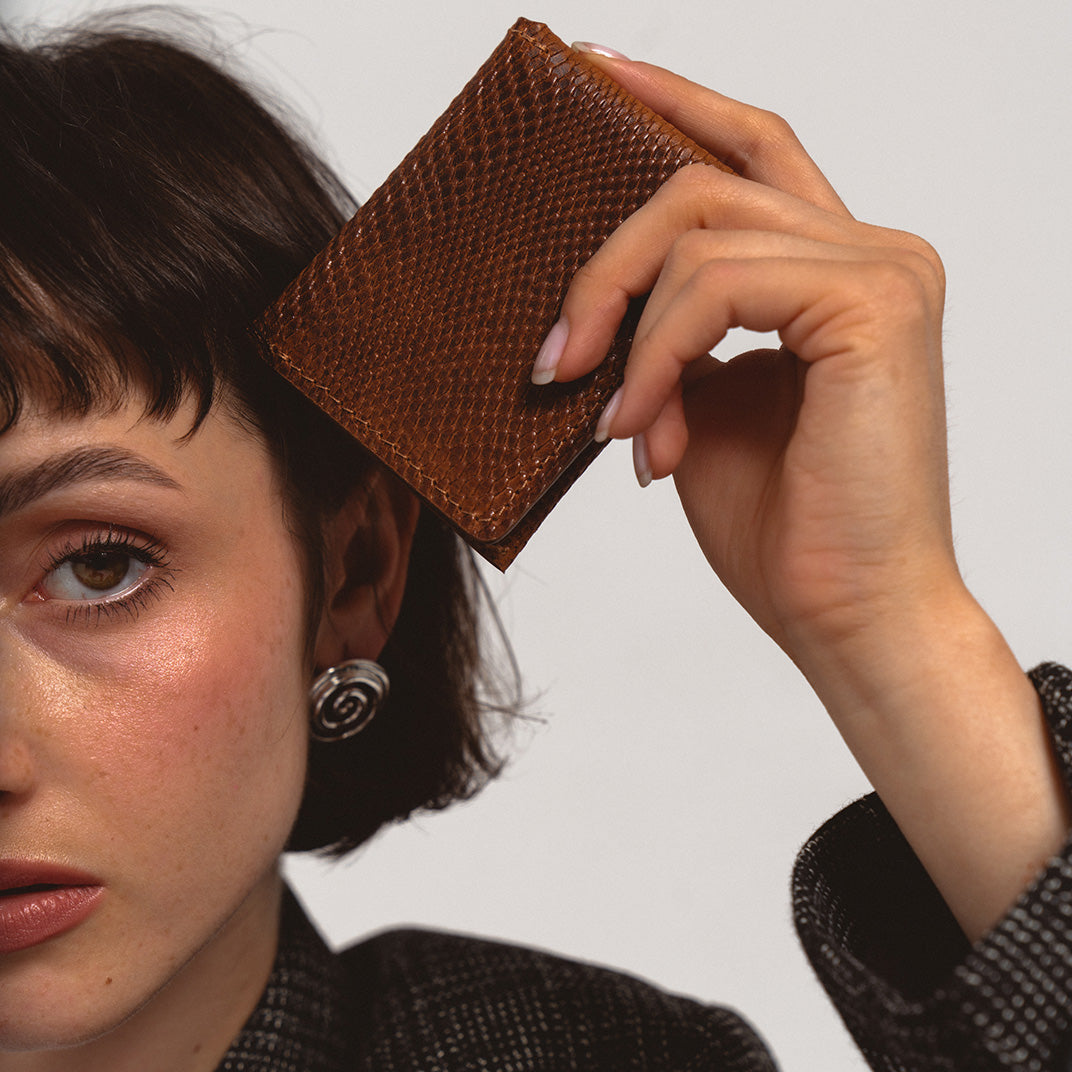 Leather Card Wallet for AirTag