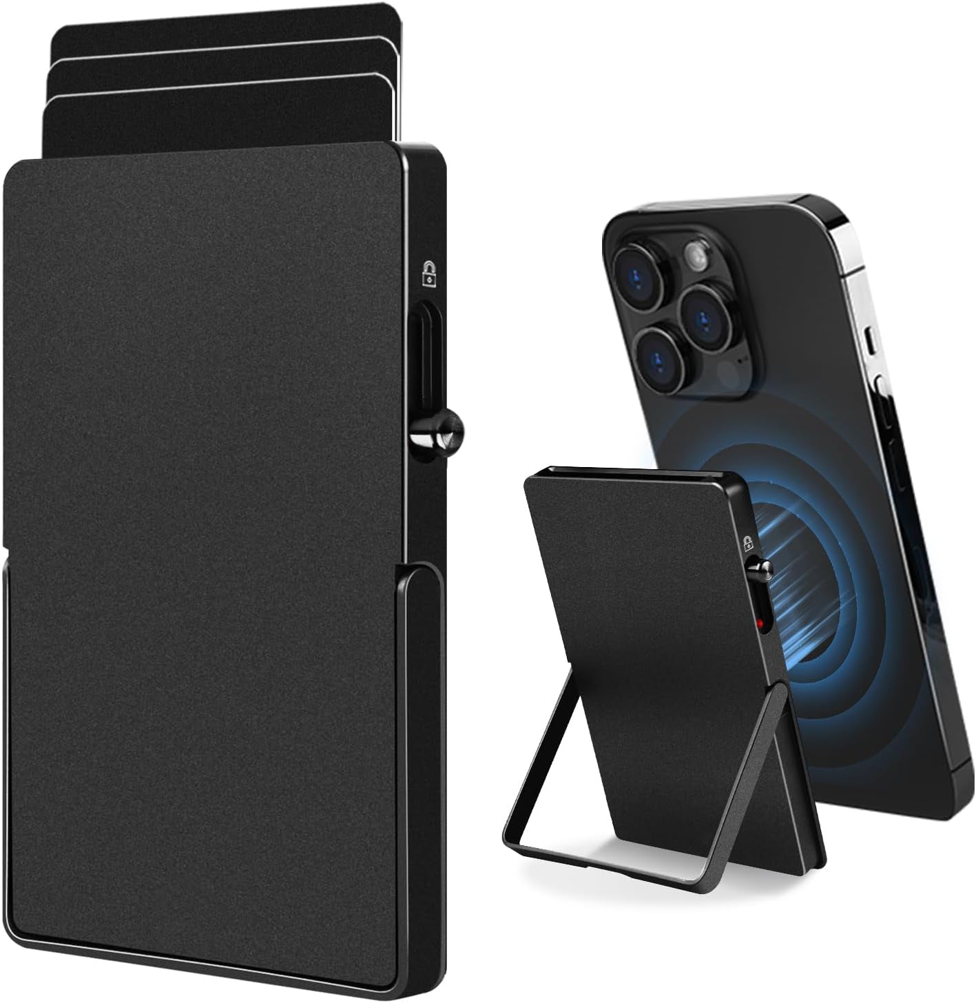 Metal Pop Up Magnetic Wallet
