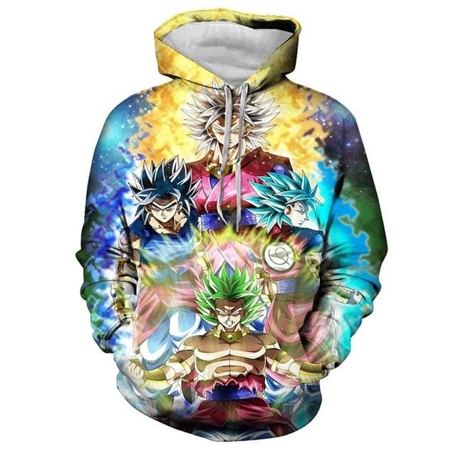 Dragon Ball Z Super Hoodie for Men and Women