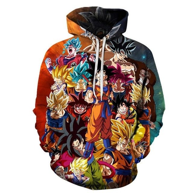 Dragon Ball Z Super Hoodie for Men and Women